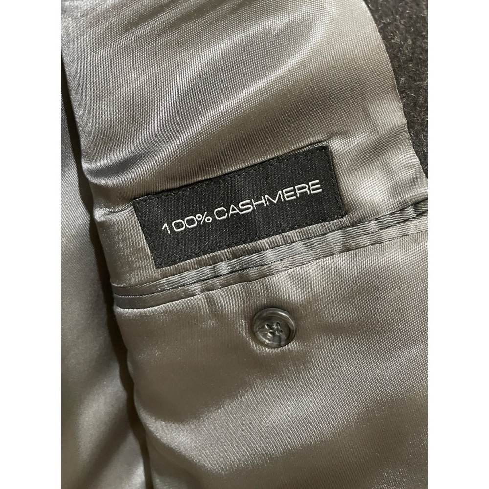 Joseph & Lyman 100% Cashmere Classic Charcoal Blazer, Size 40 Short - Picture 10 of 11